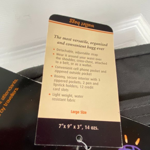 Versatile organize yourself bag NWT great for travel or hiking - Picture 5 of 10